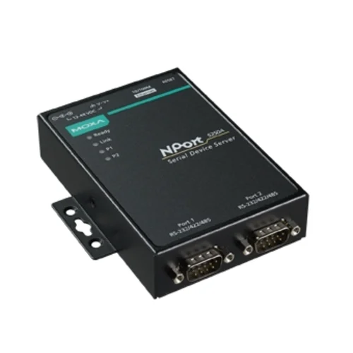 NPort 5250A 2-портовый усовершенствованный преобразователь RS-232/422/485 в Ethernet